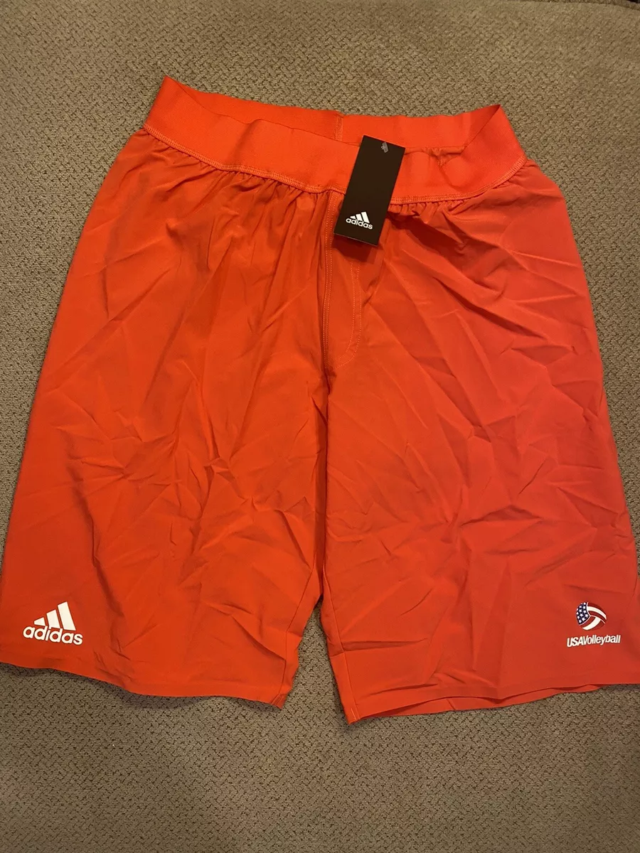 Orange volleyball sales shorts