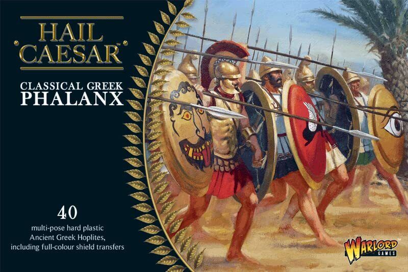 Pack Of 40 Classical Greek Phalanx Miniatures