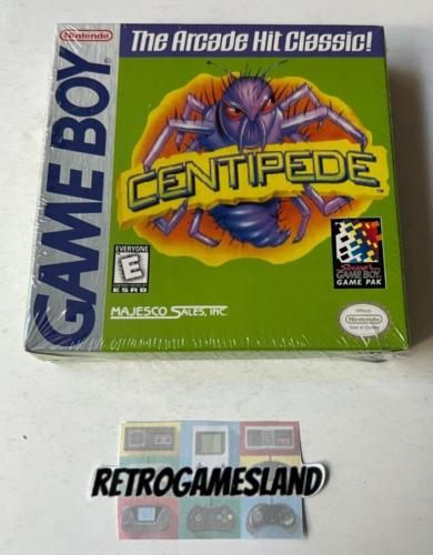 CENTIPEDE - USA - GAMEBOY GB game boy New SEALED Majestic Sales Blister - Picture 1 of 6