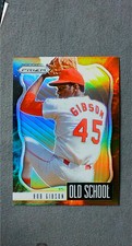 2021 Panini Prizm Old School Cosmic Haze #OS-3 Bob Gibson Cardinals