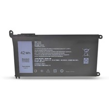 WDX0R WDXOR Laptop Battery 42Wh For Inspiron 15 5567 5568 13 5368 7368 7569 7579