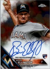 2016 Topps Chrome Rookie Autographs #RABE Brian Ellington Auto - NM-MT