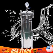 150 Psi Bag Filter Housing Sock Filter 304 Stainless Steel In/Out #4 Bag w/ Mesh