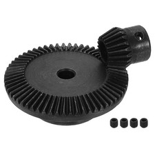 2 Stk. Kegelrad-Set, 1Mod 1:3 (20T/60T) Kegelrad (10/8mm Wellenloch)