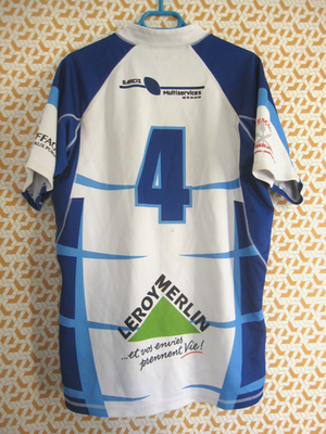 Maillot De Rugby ROC – Roques Olympique Club, Vintage KooGa, Taille XL, Numéro 14