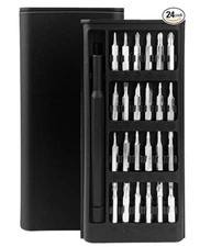 24-in-1 Precision Screwdriver Set Magnetic Repair Tool Kit for Electronics NEW