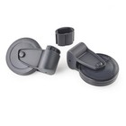 KETTLER Räderset Liege für Basic Plus, anthrazit, Rollen Set