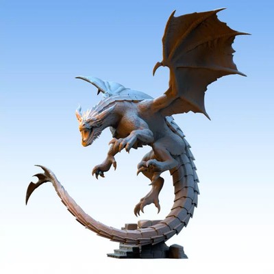 The Beholder - Astarii - Great Cathay Dragon - 3D Printed