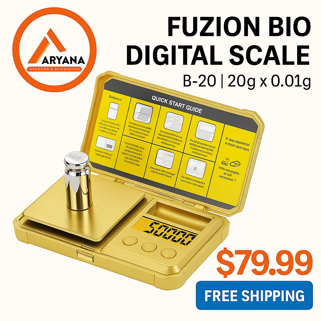 DIGITAL SCALE FUZION 24K-200 GOLD | 200g x 0.01g 4CT- Free shipping