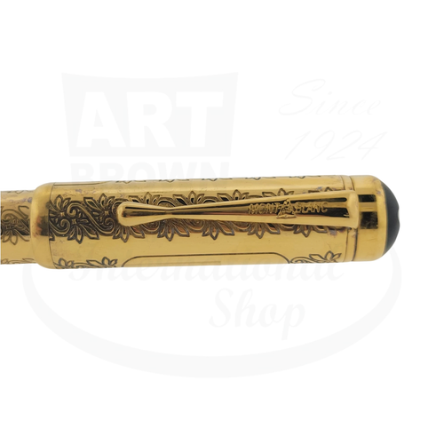 Gebrauchte Montblanc Limited Edition Patron of Arts King Louis XIV Vermeil Fountai - Bild 10 von 11