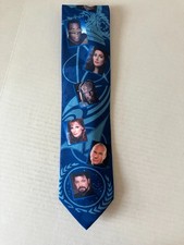 Ralph Marlin Men's Necktie Tie Polyester Star Trek Next Generation Crew 1994 57"