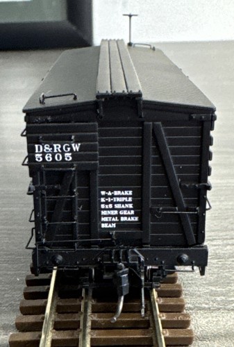 Blackstone Models HOn3 Scale #B340231 D&RGW 30 Ft. Stock Car B2/3 Style #5605 - Picture 6 of 13