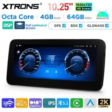 XTRONS 10.25" Car Stereo Mercedes W246 Android 14 4G+64GB IPS GPS DSP CarPlay+++