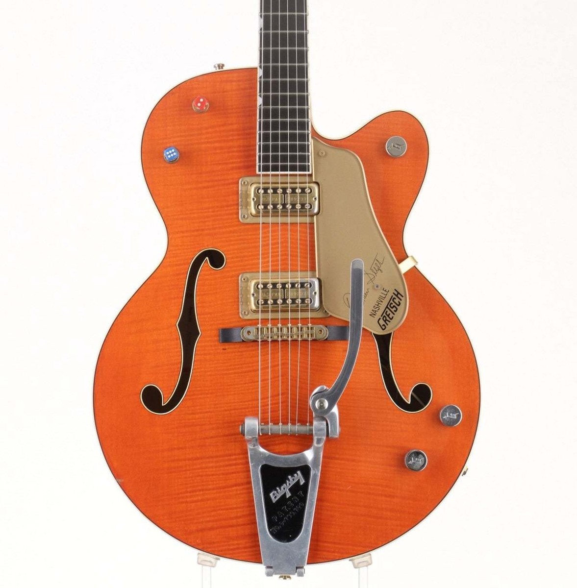 Gretsch G6120Ssu Brian Setzer Nashville Orange Fukuoka Safe
