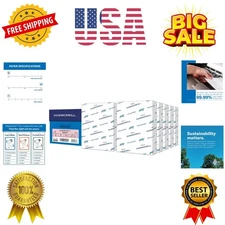 Colored Paper, 20 lb Pink Printer Paper, 8.5 x 11-10 Ream 5,000 Sheets - Made...