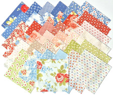 ROSIE Charm Pack from MODA - 42 5" fabric squares set - 35420PP