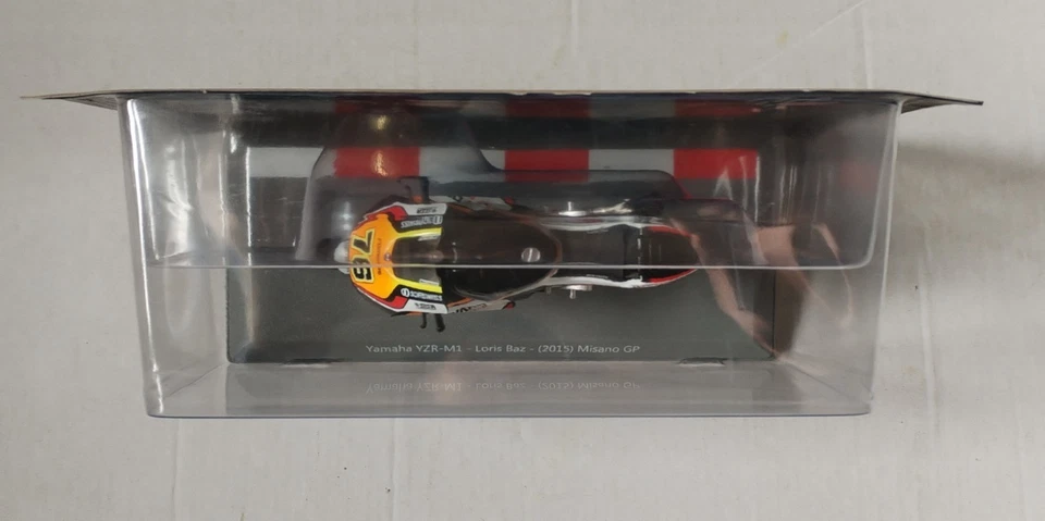 MOTO YAMAHA YZR-M1 MISANO GP2015, MOTO MOTOGP 1/18, LORIS BAZ, ALTAYA Foto 3 de 4
