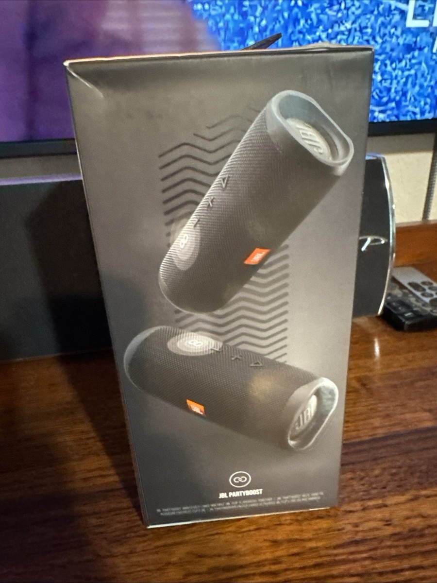 JBL Flip 5 Portable Waterproof Speaker - Midnight Black for