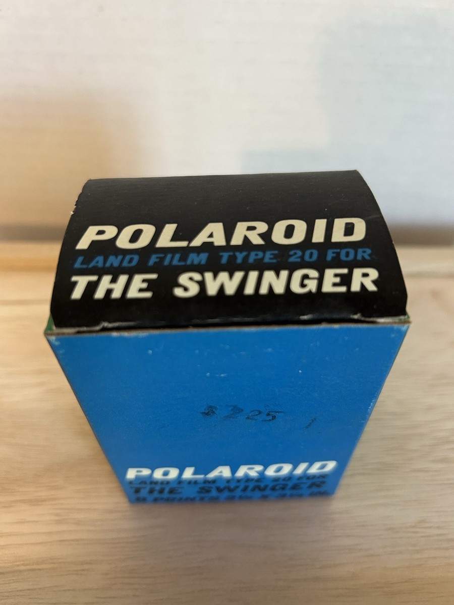 VTG 1968 Polaroid Land Film Type 20 For The Swinger Prints Expired Nov  1970