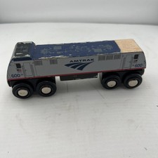 Wooden Amtrak 600 GE Genesis Train Locomotive