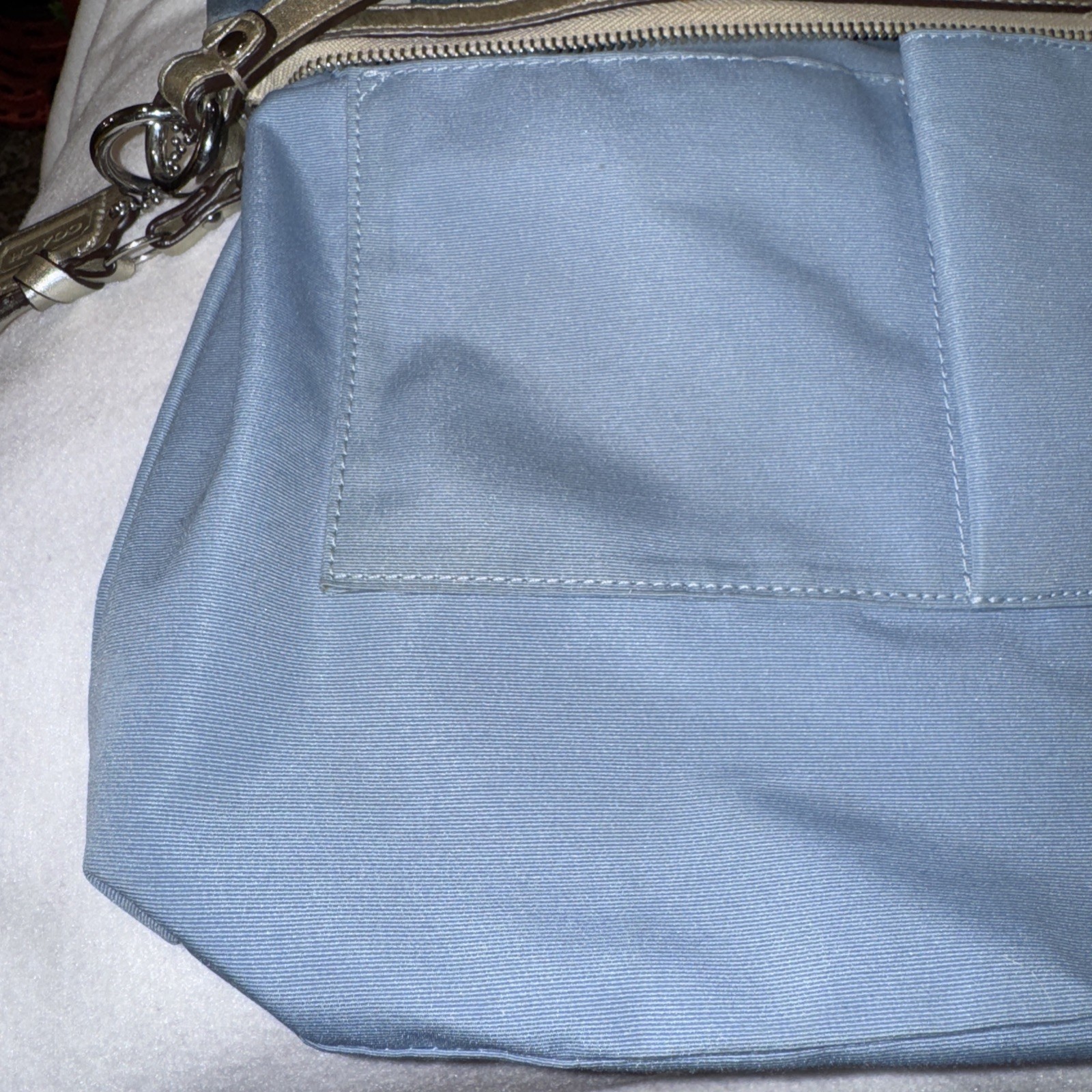 2009 Coach Denim Patchwork Shoulder & Cross-Body … - image 22