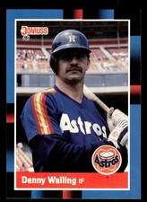 1988 Donruss #384c Denny Walling Houston Astros