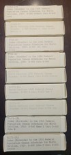 LOT 9 NORTH CAROLINA Federal Population Census Microfilm 1880-1900-1910-1920