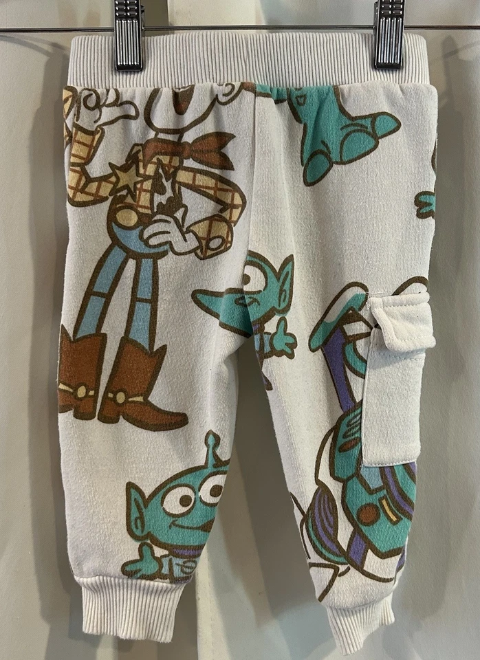 Pixar Toy Story Kid Sweatshirt Buzz Lightyear Hoodie Toddler Size 12 Months - Image 3 of 4