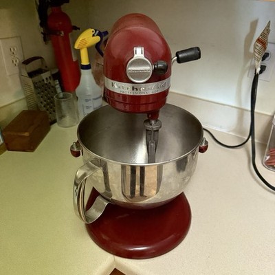 KitchenAid Professional 600 Series 6-Qt Bowl-Lift Stand Mixer Red