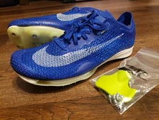 Size 7.5 Nike Air Zoom Victory Track & Field Spikes Blue CD4385-400 Men's NEW