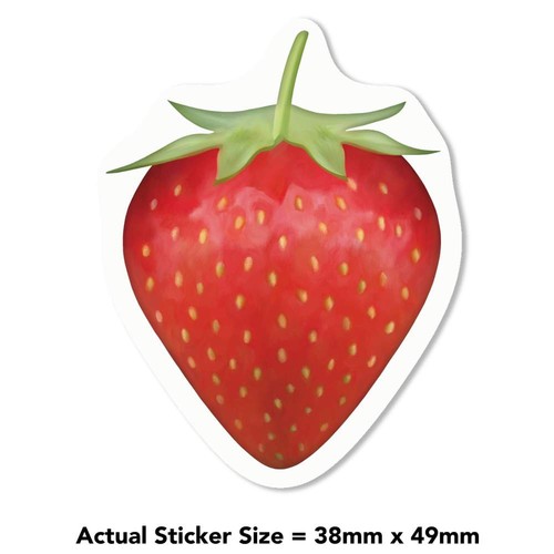 'Strawberry' Decal Stickers (DW023636) - Picture 3 of 30