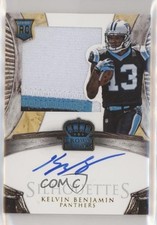 2014 Crown Royale Rookie Silhouettes RPS Gold 32/49 Kelvin Benjamin Auto 0n8
