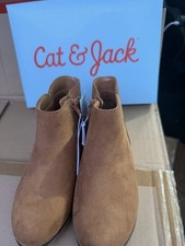 Cat  Jack Boots Toddler Girls Sz 10 Brown Boots Zipper