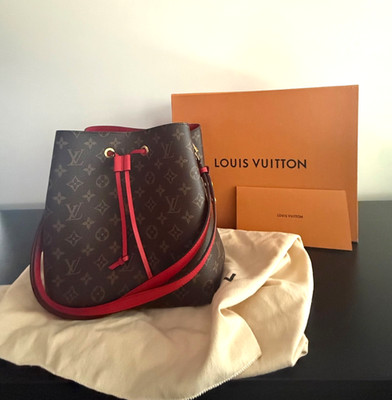 Louis Vuitton NéoNoé Bucket Bag MM Brown Canvas