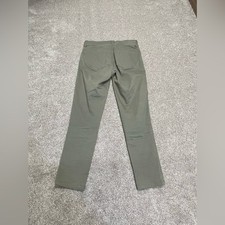 Democracy ab solution skinny jeans womens sz 4 mid rise green stretch denim