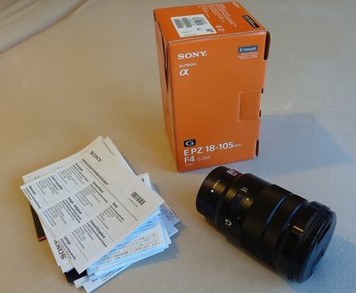 Sony APS-C SELP18105G 18-105 mm F/4,0 PZ G OSS G E-Mount Objektiv
