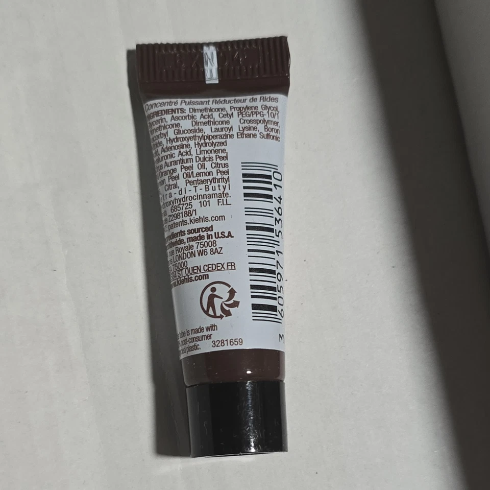 KIEHL’S SUERO REDUCTOR DE VITAMINA C LÍNEA POTENTE-FUERZA (0,17 OZ/5 ML) 3X PIEZAS NUEVO Foto 3 de 3