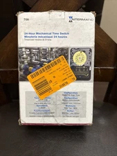 NEW Intermatic T104 Electromechanical Timer Switch, 40A 208-277 VAC 60hz