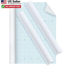2 Pack Clear Contact Paper Roll 18 in x 10 ft Self Adhesive Book Cover FROM USA