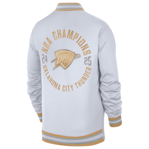 Oklahoma City Thunder Nike NBA Finals Champion Ring Ceremony Showtime Jacket OKC - Picture 3 of 8