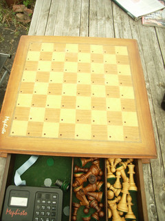 Schachcomputer Mephisto III als Teilespender