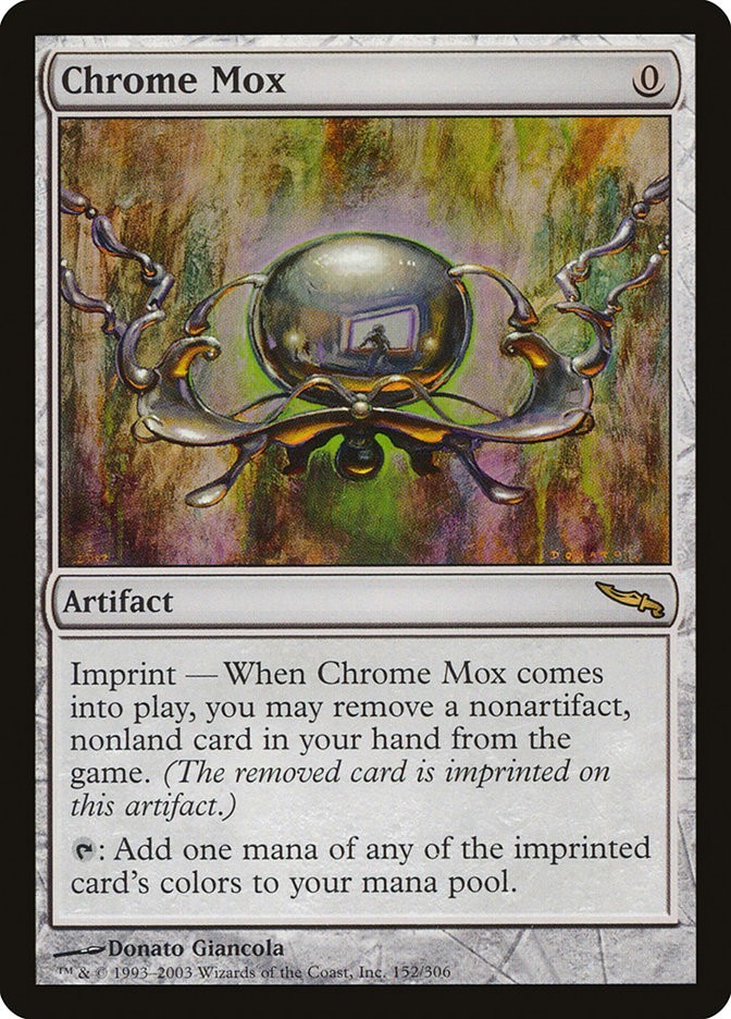 MTG Magic the Gathering Chrome Mox (152/306) Mirrodin LP
