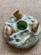 Vintage Sylvac Rabbit Posy Holder In Good Condition For Age