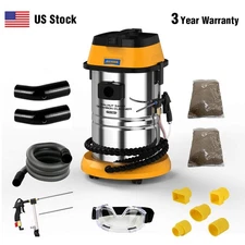 AUTOOL HTS559 Walnut Sand Blaster Machine Car Engine Intake Valve Carbon Cleaner