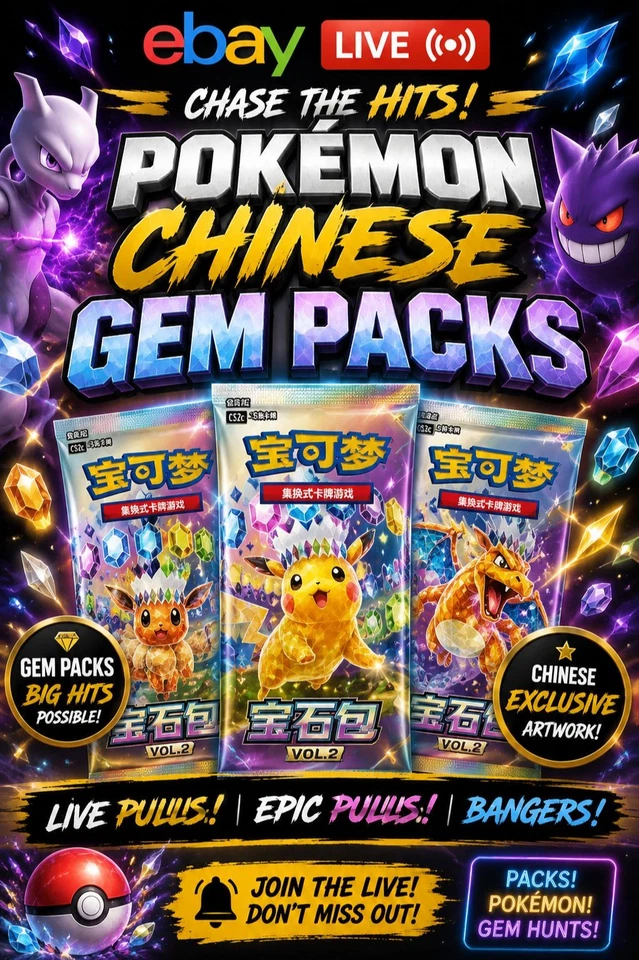 Pokemon Chinese and English packs