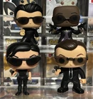 Funko Pop The Matrix #157, 158, 159, 160 Neo, Agent Smith Symbiot Spider Man Lot