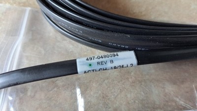 NCR 1639-K069 CB10545 25' RJ11 6-pin Bump Bar Serial Cable for