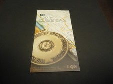 Mint Canada postage booklet of 8-.57 cent Rotary International stamps-from 2010