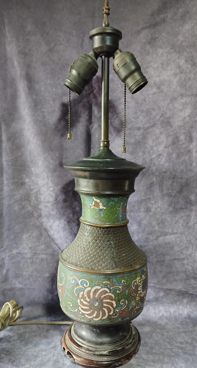 Bronze vintage lamp ブロンズ ヴィンテージ レトロ Bronze Original Oriental Collectible Antique Lamps for sale | eBay
