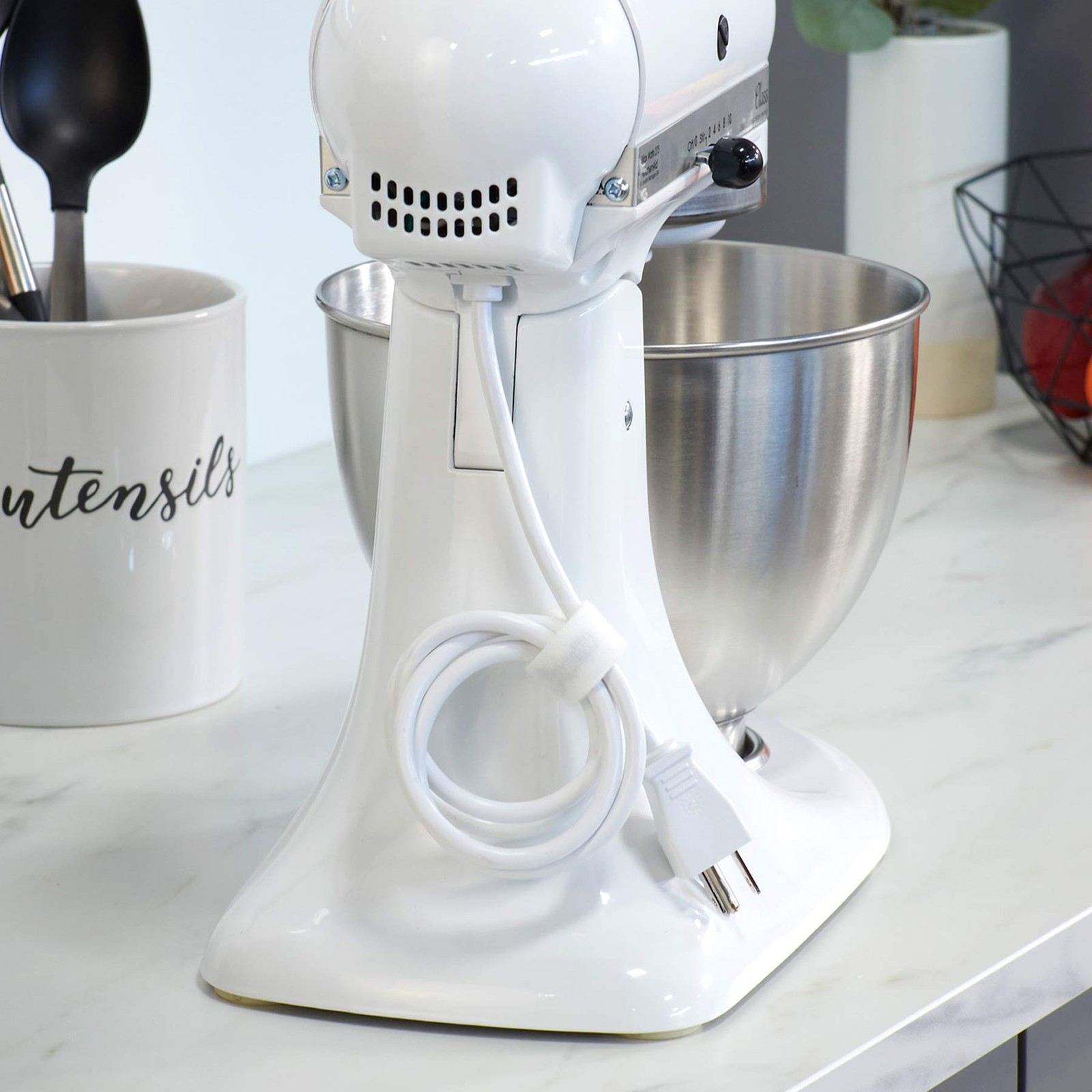 Self - Gripping Cable Ties by Wrap - It Storage, Multi - Color, 40 Pack (4 Inch